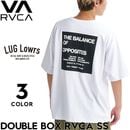 RVCA �롼�� ��� ȾµT����� �Хå��ץ��� DOUBLE BOX RVCA SS TEE BG041203 26SP ��������Ź������