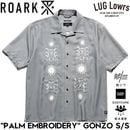 ROARK �������� Ⱦµ����� ��� ����� ��������� �ɽ������ �ݥꥨ���ƥ륷��� �ۿ�®�� PALM EMBROIDERY GONZO S/S RWJ1205-MON 26SP ��������Ź������
