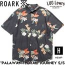 ROARK �������� Ⱦµ����� ��� ����� ��������� PALAWAN FLORAL JOURNEY S/S RWJ1206-BLK 26SP ��������Ź������