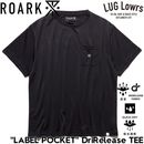 ROARK �������� T����� ��� ȾµT����� �ݥ��å�T����� ®��T����� �ۿ�®�� �ɥ饤T����� ���� LABEL POCKET DriRelease TEE RTJDR1200-BLK 26SP ��������Ź������