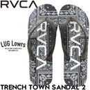RVCA �롼�� �ӡ���������� ��� ������� �ӡ����� �ȥ󥰥������ ���� ���� TRENCH TOWN SANDAL2 BG041912 BBW 26SP ��������Ź������