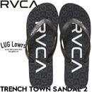 RVCA �롼�� �ӡ���������� ��� ������� �ӡ����� �ȥ󥰥������ ���� ���� TRENCH TOWN SANDAL2 BG041912 CHC 26SP ��������Ź������