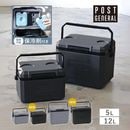 POST GENERAL �ݥ��ȥ����ͥ�� �����顼�ܥå��� ���� �ϡ��� 12L 5L ������� ����ܥå��� ������ �����ȥɥ� �� ���������� �ϡ��ɥ����륯���顼�ͥ� BLACK ��������Ź������