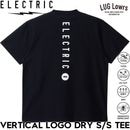 ELECTRIC ���쥯�ȥ�å� T����� ��� ȾµT����� �ɥ饤T����� UV���å� �ۿ�®�� �ܿ��䴶 �ɲ� �ݥꥨ���ƥ� VERTICAL LOGO DRY S/S TEE E26ST27 BLK ��������Ź������