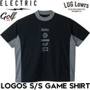 ELECTRIC GOLF ���쥯�ȥ�å������ ����ե����� ��� Ⱦµ����� ��å��ͥå� �����ॷ��� ��å��奷��� ���ȥ�å� �̵��� LOGOS S/S GAME SHIRT EG26SU01 BLACK/GREY 26SP ��������Ź������