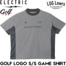 ELECTRIC GOLF ���쥯�ȥ�å������ ����ե����� ��� Ⱦµ����� ��å��ͥå� �����ॷ��� ��å��奷��� ���ȥ�å� �̵��� GOLF LOGO S/S GAME SHIRT EG26SU02 GREY/CHARCOAL 26SP ��������Ź������