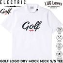 ELECTRIC GOLF ���쥯�ȥ�å������ ����ե����� ��� ��å��ͥå�T����� ȾµT����� �ɥ饤T����� UV���å� �ۿ�®�� �ܿ��䴶 �ɲ� GOLF LOGO DRY MOCK NECK S/S TEE EG26ST04 WHITE 26SP ��������Ź������