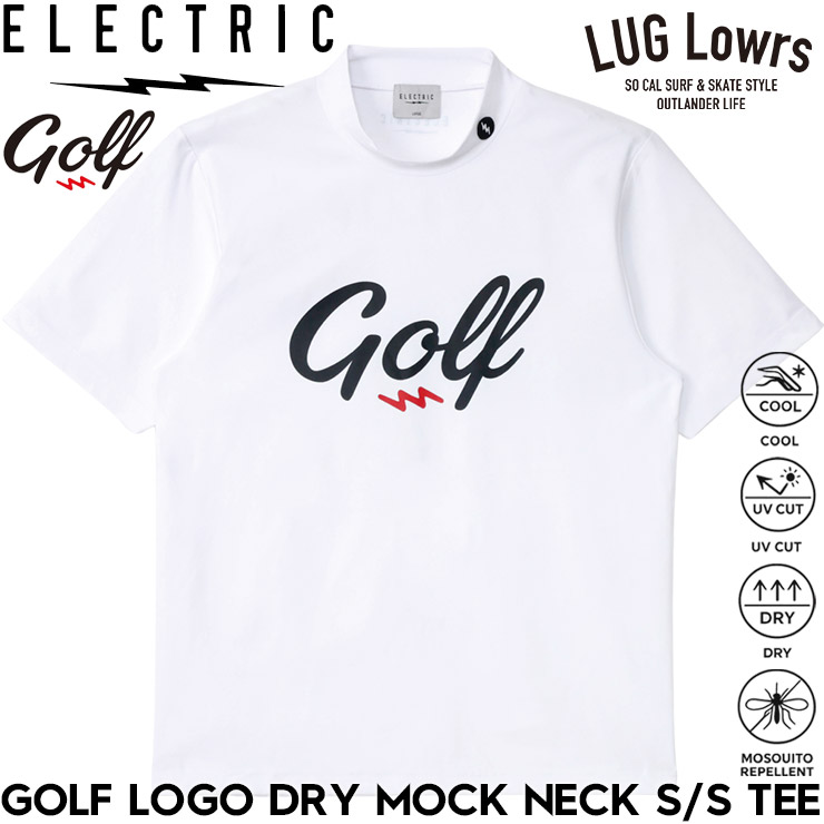 ELECTRIC GOLF エレクトリックゴルフ ゴルフウェア メンズ モック