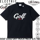 ELECTRIC GOLF ���쥯�ȥ�å������ ����ե����� ��� ��å��ͥå�T����� ȾµT����� �ɥ饤T����� UV���å� �ۿ�®�� �ܿ��䴶 �ɲ� GOLF LOGO DRY MOCK NECK S/S TEE EG26ST04 BLACK 26SP ��������Ź������