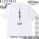 ELECTRIC GOLF ���쥯�ȥ�å������ ����ե����� ��� ��å��ͥå�T����� ȾµT����� �ɥ饤T����� ���������顼 UV���å� �ۿ�®�� �ܿ��䴶 �ɲ� VERTICAL VOLT DRY CROSS COLLAR MOCK NECK S/S TEE EG26ST09 WHITE 26SP ��������Ź������