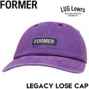 FORMER �ե����ޡ� �١����ܡ��륭��å� ��� ˹�� �����֥Х����� ��������å� LEGACY ROSE CAP FHW-25219 PRP 26SU ��������Ź������