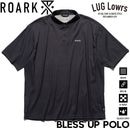 ROARK �������� �ݥ������ ��� Ⱦµ�ݥ������ Ⱦµ����� ®�� ���ȥ�å� �ۼ�ȯ�� BLESS UP POLO RWJ1226-BLK 26SU ��������Ź������