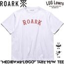 ROARK �������� T����� ��� ȾµT����� �إӡ���������T����� 14oz ����ե��å�T����� ���åȥ�T����� ���� �ɽ� ��MEDIEVAL LOGO�� 14oz H/W TEE RTJHW1220-WHT 26SU ��������Ź������