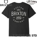 BRIXTON �֥ꥯ���ȥ� T����� ��� ȾµT����� ����ե��å�T����� ����T����� ���åȥ�T����� FREMONT S/S STD 17561 VINTAGE BLACK 26SU ��������Ź������