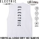 ELECTRIC ���쥯�ȥ�å� ���󥯥ȥå� ��� �Ρ����꡼��T����� �ɥ饤T����� UV���å� �ۿ�®�� �ܿ��䴶 �ɲ�ù� VERTICAL LOGO DRY NO SLEEVE WHITE E26ST37 26SP ��������Ź������