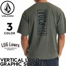 VOLCOM �ܥ륳�� ��å��奬���� ��� ȾµT����� ������T����� �桼�ƥ���ƥ�T����� UV���å� UPF50+ ®�� �ɥ饤 ���ȥ�å� VERTICAL LOGO GRAPHIC VLY261016 26SS ��������Ź������