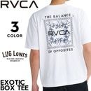 RVCA �롼�� T����� ��� ȾµT����� ����ե��å�T����� �䴶T����� �ۿ�®�� 4WAY���ȥ�å� UV���å� UPF30 EXOTIC BOX TEE BG04A204 26SU ��������Ź������