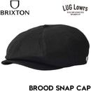 BRIXTON �֥ꥯ���ȥ� ���㥹���å� BROOD SNAP CAP �֥롼�� ���ʥå� ����å� ��� ��ǥ����� �ϥ���� ˹�� �إåɥ����� ���ᥫ�� ���ȥ꡼�� ������ �������� 10770 BLACK ��������Ź������