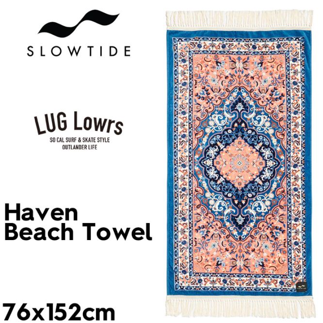 SLOWTIDE スロータイド ビーチタオル 大判タオル バスタオル コットン