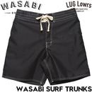 WASABI Original �掠�� �����եѥ�� �ܡ��ɥ��硼�� ���ѥ� �ʥ����� ����ʡ����顼 ���饷�å��ǥ����� ��� WASABI SURF TRUNKS BLACK 26SU ��������Ź������
