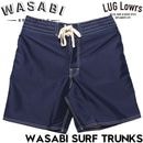 WASABI Original �掠�� �����եѥ�� �ܡ��ɥ��硼�� ���ѥ� �ʥ����� ����ʡ����顼 ���饷�å��ǥ����� ��� WASABI SURF TRUNKS DARK BLUE 26SU ��������Ź������