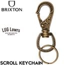 BRIXTON �֥ꥯ���ȥ� �����ۥ���� ��� ��ǥ����� ������������ ������� ���������꡼ ��ʪ SCROLL KEYCHAIN ���������륭���������� BRONZE ��������Ź������