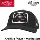 AMERICAN NEEDLE ����ꥫ��ˡ��ɥ� ��å��奭��å� ��� ��ǥ����� 5�ѥͥ륭��å� �ɽ�����å� Archive Valin Manhattan SMU789A-MANHAT BLK ��������Ź������