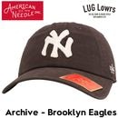 AMERICAN NEEDLE ����ꥫ��ˡ��ɥ� ����å� ��� ��ǥ����� �١����ܡ��륭��å� 6�ѥͥ륭��å� �ɽ�����å� �˥����꡼�� Archive Brooklyn Eagles SMU694B-BEAG BLACK ��������Ź������