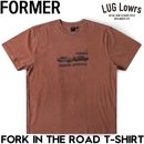 FORMER �ե����ޡ� T����� ��� ȾµT����� ����ե��å�T����� ���åȥ�T����� FORK IN THE ROAD T-SHIRT FTE-26303 WASHED BARK 26FW ��������Ź������