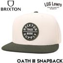 BRIXTON �֥ꥯ���ȥ� ����å� ��� ��ǥ����� ���ʥåץХå�����å� 6�ѥͥ륭��å� �ե�åȥХ����� �ѥå�����å� OATH III SNAPBACK 10777 WXPDO 26FW ��������Ź������