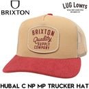BRIXTON �֥ꥯ���ȥ� ��å��奭��å� ��� ��ǥ����� �ȥ�å�������å� 5�ѥͥ륭��å� �����֥Х����� �ѥå�����å� HUBAL C NP MP TRUCKER HAT 12037 OMDBC 26FW ��������Ź������