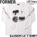 FORMER �ե����ޡ� ĹµT����� ����T ��� ��ǥ����� ����ե��å�T����� ���åȥ�T����� ILLUSION LS T-SHIRT  FTE-26312 26FW ��������Ź������