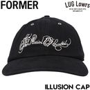 FORMER �ե����ޡ� ����å� ��� 6�ѥͥ� �����֥Х����� ���åȥ󥭥�å� �ɽ� ILLUSION CAP BLACK FHW-26307 26FW ��������Ź������