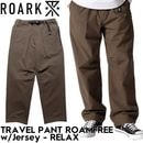 ROARK �������� �ȥ�٥�ѥ�� ��� ���������ѥ�� 4WAY���ȥ�å� ���� ®�� ΢�ϥ��㡼���� TRAVEL PANT ROAMFREE w/Jersey RELAX ARMY RPJ1152-ARM 26FW ��������Ź������