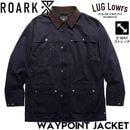 ROARK �������� ���㥱�å� ��� ���С������� 2WAY���ȥ�å� �����ǥ������ �٥���졼����� WAYPOINT JACKET DARK NAVY RJJ1257-DNV 26FW ��������Ź������