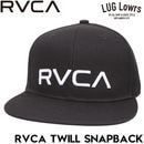 RVCA �롼�� ����å� ��� ���ʥåץХå�����å� �����ɽ� RVCA TWILL SNAPBACK II BLK BG042907 26FW ��������Ź������