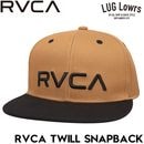 RVCA �롼�� ����å� ��� ���ʥåץХå�����å� �����ɽ� RVCA TWILL SNAPBACK II CAM BG042907 26FW ��������Ź������