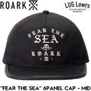 ROARK �������� ����å� ��� 6�ѥͥ륭��å� ˹�� �ɽ� �Хå����ƥ� ��FEAR THE SEA�� 6PANEL CAP MID BLACK RHJ1252-BLK 26FW ��������Ź������