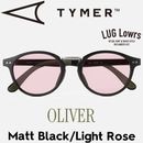 TYMER �����ޡ� ���󥰥饹 ��� ��ǥ����� ���ݡ��ĥ��󥰥饹 OLIVER ����С� Matt Black/Light Rose �ޥåȥ֥�å�/�饤�ȥ�������� TY105-MBK-LRS 26FW ��������Ź������