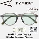 TYMER �����ޡ� ���󥰥饹 ��� ��ǥ����� ���ݡ��ĥ��󥰥饹 Ĵ����� OLIVER ����С� Matt Clear Grey2/Photochromic Green �ޥåȥ��ꥢ���졼2/�ե��ȥ����ߥå����꡼���� TY105-MG2-PGR 26FW ��������Ź������