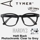 TYMER �����ޡ� ���󥰥饹 ��� ��ǥ����� Ĵ�����󥰥饹 ���ݡ��ĥ��󥰥饹 �������ȥ� HARDY2 �ϡ��ǥ�2 Matt Black/Photochromic Clear to Grey �ޥåȥ֥�å�/�ե��ȥ����ߥå����ꥢto���졼��� TY107-MBK-PCGY 26FW ��������Ź������