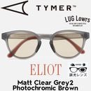 TYMER �����ޡ� ���󥰥饹 ��� ��ǥ����� Ĵ�����󥰥饹 ���ݡ��ĥ��󥰥饹 �ܥ��ȥ� ELIOT ���ꥪ�å� Matt Clear Grey2/Photochromic Brown �ޥåȥ��ꥢ���졼2/�ե��ȥ����ߥå��֥饦���� TY100-MG2-PBR 26FW ��������Ź������