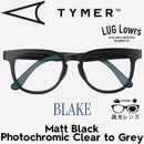 TYMER �����ޡ� ���󥰥饹 ��� ��ǥ����� Ĵ�����󥰥饹 ���ݡ��ĥ��󥰥饹 �ܥ��ȥ󥦥����ȥ� BLAKE �֥쥤�� Matt Black/Photochromic Clear to Grey �ޥåȥ֥�å�/�ե��ȥ����ߥå����ꥢto���졼��� TY101-MBK-PCGY 26FW ��������Ź������