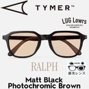 TYMER �����ޡ� ���󥰥饹 ��� ��ǥ����� Ĵ�����󥰥饹 ���ݡ��ĥ��󥰥饹 ���������� RALPH ���� Matt Black/Photochromic Brown �ޥåȥ֥�å�/�ե��ȥ����ߥå��֥饦���� TY106-MBK-PBR 26FW ��������Ź������