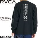 RVCA �롼�� ����T ��� ĹµT����� ��³�䴶 �磻�ɥ��륨�å� �����ץ��� STRAIGHT HEX LT BLK BG042050 26FW ��������Ź������