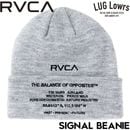 RVCA �롼�� �ӡ��ˡ� ��� �˥å�˹ ��å�����å� ����ե��å��ץ��� SIGNAL BEANIE HGR �إ������졼 BG042905 26FW ��������Ź������