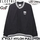 ELECTRIC GOLF ���쥯�ȥ�å� ����� �ʥ�����ץ륪���С����㥱�å� ��� ����ե����� ���� X VOLT NYLON PULLOVER BLACK EG26FJ02 26FW ��������Ź������