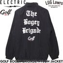 ELECTRIC GOLF ���쥯�ȥ�å� ����� �ʥ����󥸥㥱�å� ��� ����ե����� ���� GOLF BOGEY BRIGADE NYLON JACKET BLACK EG26FJ03 26FW ��������Ź������