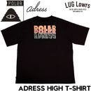 POLeR �ݡ��顼 T����� ��� ��ǥ����� ȾµT����� ADRESS HIGH T-SHIRT adress ���ɥ쥹 ����� BLACK �֥�å� 263MCV0137 26FW ��������Ź������