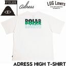 POLeR �ݡ��顼 T����� ��� ��ǥ����� ȾµT����� ADRESS HIGH T-SHIRT adress ���ɥ쥹 ����� WHITE �ۥ磻�� 263MCV0137 26FW ��������Ź������